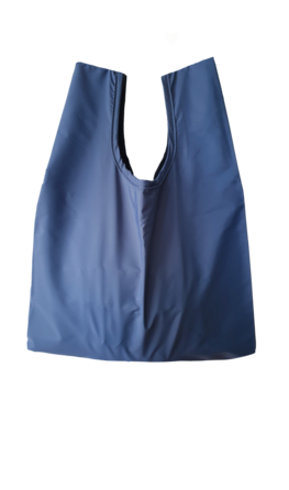 Торбинка багуторазова сіро-синя Торбинка для покупок багаторазова